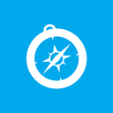 safari DeepSkyBlue icon