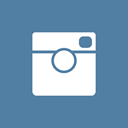 Instagram SteelBlue icon