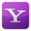 yahoo, Messenger MediumOrchid icon
