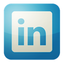 Linkedin SteelBlue icon