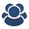 Users, group MidnightBlue icon