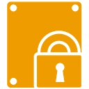 Bitlocker Orange icon