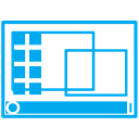 Desktop DeepSkyBlue icon