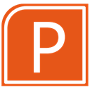 powerpoint Chocolate icon