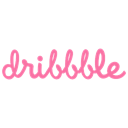 dribbble Black icon