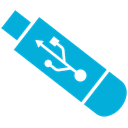 Usb DarkTurquoise icon