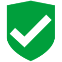 Approved, security ForestGreen icon