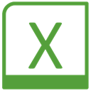 Excel OliveDrab icon