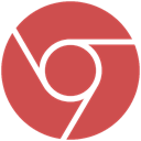 google, chrome IndianRed icon