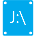 J DeepSkyBlue icon