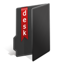 Folder, Desktop DarkSlateGray icon