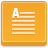 Wordpad Goldenrod icon