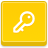 logoff Gold icon