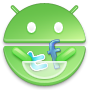 market, Android YellowGreen icon