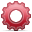 Gear, wheel, settings IndianRed icon