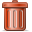 Trash, delete IndianRed icon