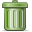 Trash, delete DarkSeaGreen icon