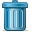 Trash, delete SteelBlue icon