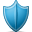 Antivirus, shield SteelBlue icon