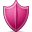 Antivirus, shield MediumVioletRed icon