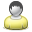male, user, Man Black icon