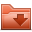 Downloads, Folder Sienna icon