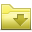 Folder, Downloads DarkKhaki icon
