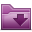 Folder, Downloads DimGray icon