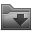 Folder, Downloads DarkSlateGray icon