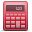 calculator IndianRed icon