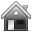 house, Home DarkSlateGray icon