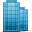 buildings SteelBlue icon