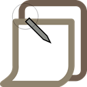 posted, Clipboard, Item Gray icon