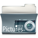 Pictures, photo DimGray icon