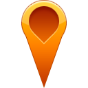 location, pin Chocolate icon