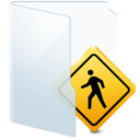 public, sign, Folder GhostWhite icon