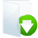 download, Folder GhostWhite icon