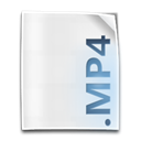 Mp4, Mpeg4, File Lavender icon