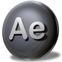 After, adobe, effects DarkSlateGray icon