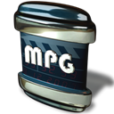 mpg, File Black icon