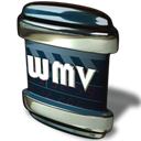 Wmv, File Black icon