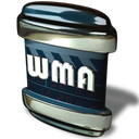 Wma, File Black icon