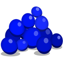 Blueberries Black icon