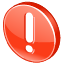 Message, help, Prompt, cautious, hanger, beware, mark, important, Caution, problem, Alert, exclamation, Attention, Error, warning, danger OrangeRed icon