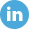 Linkedin CornflowerBlue icon