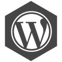 Wordpress, six DarkSlateGray icon