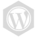 Wordpress, six, gray Gainsboro icon