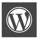 Wordpress, square DarkSlateGray icon