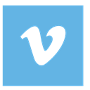 square, vime, Color CornflowerBlue icon