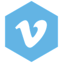 Color, Vimeo CornflowerBlue icon